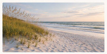 Quiet shoreline